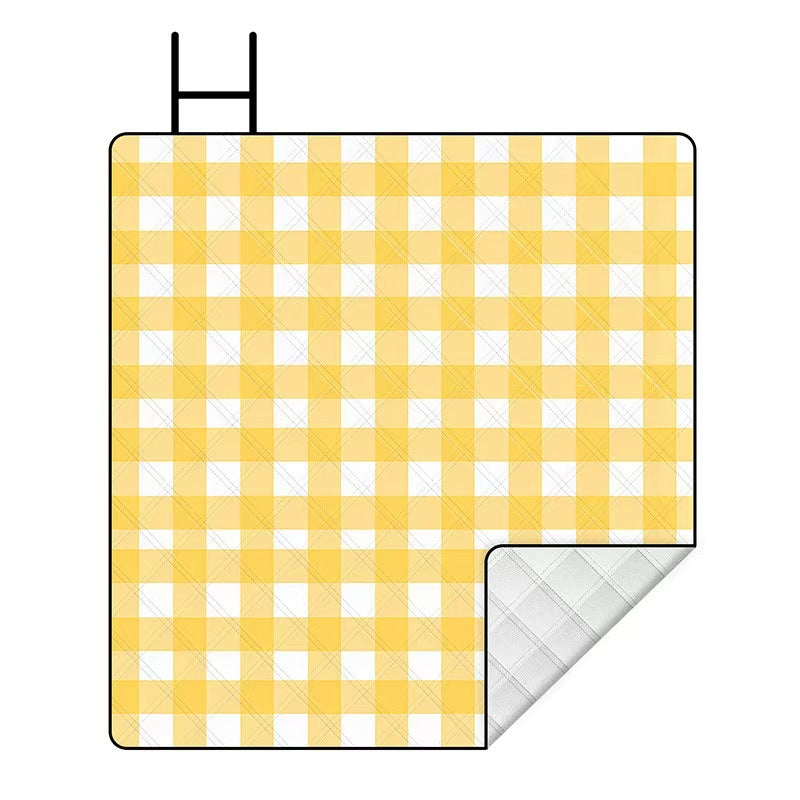 CY-BP-009 Waterproof suede +PU coating Large Outdoor Waterproof Foldable Picnic Mat