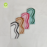 CY-NAP-007 Combination Scalloped Embroidery Napkin