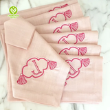 CY-NAP-017 Special Pattern Hemstitch Napkin with Embroidery