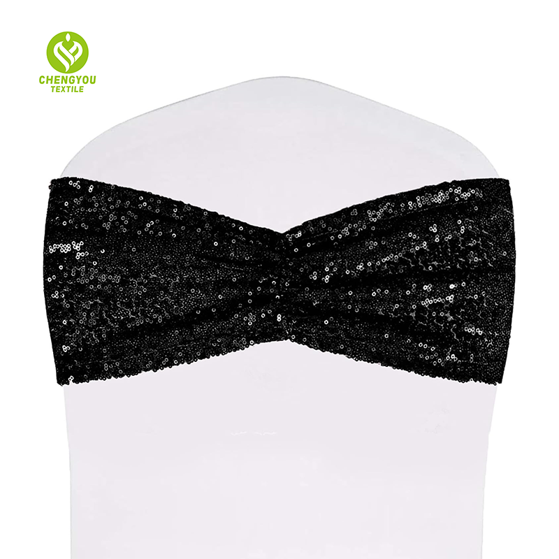CY-SASH-009 Easy-to-Use Spandex Chair Sashes