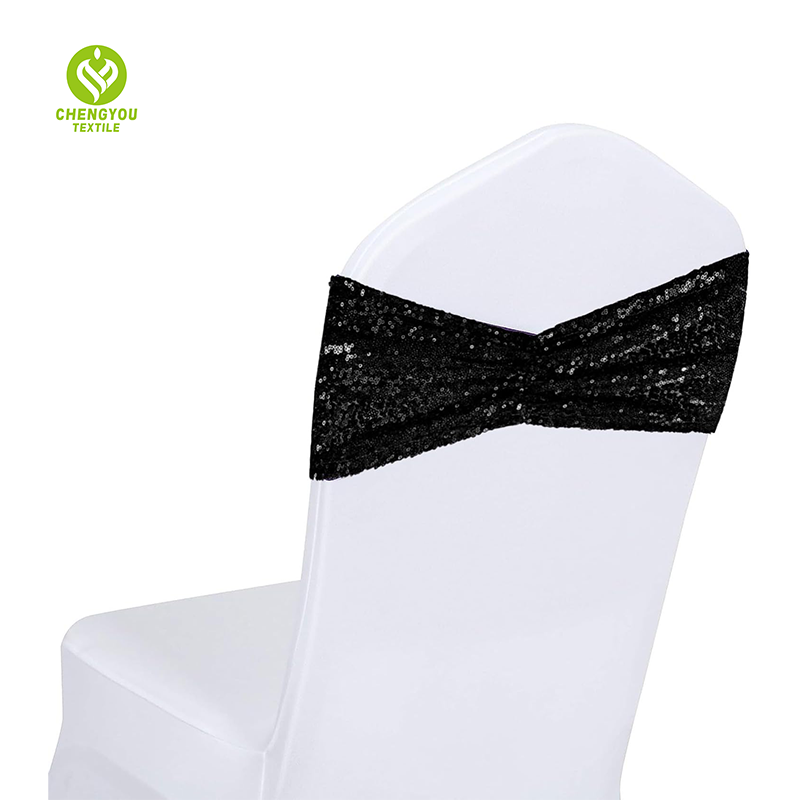 CY-SASH-009 Easy-to-Use Spandex Chair Sashes
