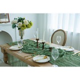 Cheesecloth Table Runner