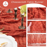 Cheesecloth Table Runner