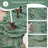 Cheesecloth Table Runner