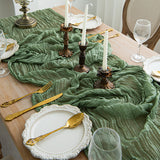 Cheesecloth Table Runner