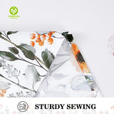 CY-TAB-007 Floral Tablecloth, Washable Polyester Summer Spring Table Cloths Wrinkle Resistant for Dining