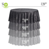 CY-TAB-004 Velvet Rectangle Tablecloth Washable Polyester Wrinkle Resistant Premium Velvet Table Cover Cloth for Holidays, Weddings, Parties and More