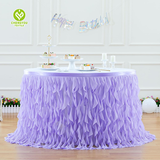 CY-TS-004 Curly Willow Table Skirt