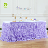 CY-TS-004 Curly Willow Table Skirt