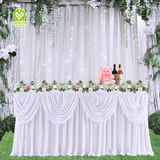 CY-TS-005 Table Skirt with Swag