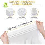 CY-TAB-023 Spandex Printing Tablecloth Wedding Event Patio Table Decorations Elastic Fabric Stretch Table Covers