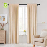 CY-CUR-013 Soft and Comfortable Chenille Curtains for Every Room