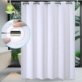 CY-SC-001 100% Polyester Waterproof Shower Curtain Solid Color