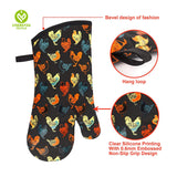 CY-OM-001 Printing Oven Mitten, Kitchen Gloves