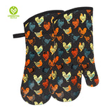 CY-OM-001 Printing Oven Mitten, Kitchen Gloves