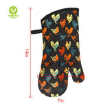 CY-OM-001 Printing Oven Mitten, Kitchen Gloves