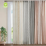 CY-CUR-011 Chenille Curtains in Trendy Patterns: Update Your Decor