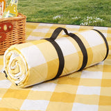 CY-BP-009 Waterproof suede +PU coating Large Outdoor Waterproof Foldable Picnic Mat