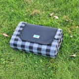 CY-BP-010 Waterproof suede +PU coating Large Outdoor Foldable Picnic Mat