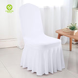 CY-CHAIR-005 Wedding Spandex Pleated Chair Cover