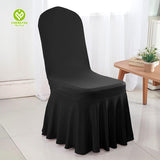 CY-CHAIR-005 Wedding Spandex Pleated Chair Cover