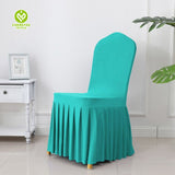 CY-CHAIR-005 Wedding Spandex Pleated Chair Cover