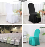 CY-CHAIR-005 Wedding Spandex Pleated Chair Cover