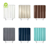 CY-SC-004 Multicolor 100% Polyester Waterproof Solid Color Shower Curtain