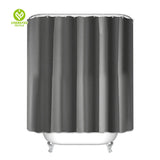 CY-SC-004 Multicolor 100% Polyester Waterproof Solid Color Shower Curtain