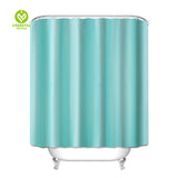 CY-SC-004 Multicolor 100% Polyester Waterproof Solid Color Shower Curtain