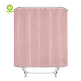 CY-SC-004 Multicolor 100% Polyester Waterproof Solid Color Shower Curtain