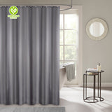 CY-SC-004 Multicolor 100% Polyester Waterproof Solid Color Shower Curtain