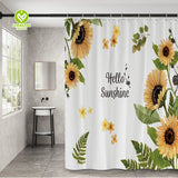 CY-SC-010 Waterproof Plant Vegetable Style Printing Shower Curtain