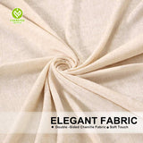 CY-CUR-015 Stylish Chenille Curtains: A Touch of Softness