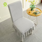 CY-CHAIR-020 Elevate Your Home’s Aesthetic with High-Quality Solid Chair Covers