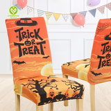 CY-CHAIR-022 Halloween Print Home Chair Covers