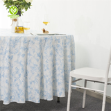 floral print table cloth 84 inch round tablecloth party