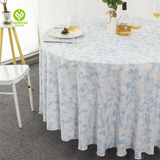 floral print table cloth 84 inch round tablecloth party