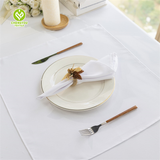 Modern Solid Color Soft 100% Polyester Dining Cloth Napkins for Wedding Party Bar