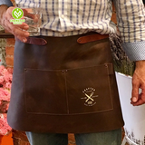 CY-AP-004 crafted leather vingtage half apron